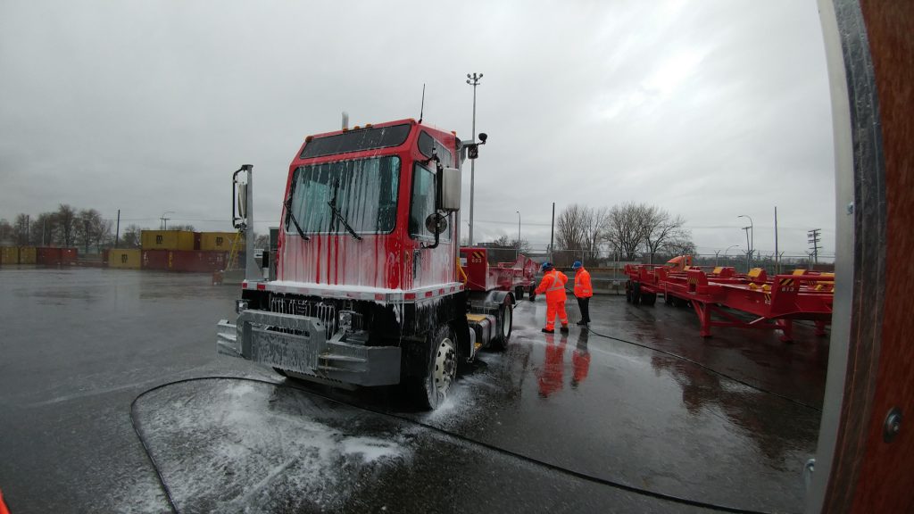 Lavage d'un 18 roues